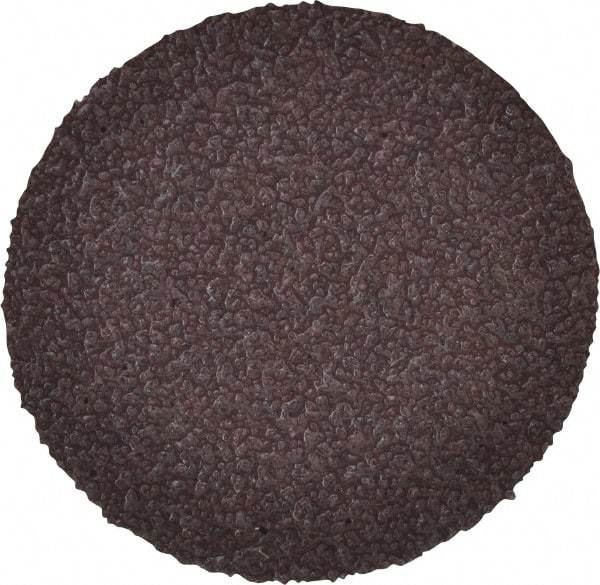 3M - 3/4" Diam, 100 Grit Aluminum Oxide Adhesive PSA Disc - Fine Grade, X Weighted Cloth Backing, For Bench Top Motors, Random Orbital Sanders - Apex Tool & Supply