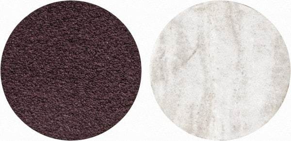 3M - 3/4" Diam, 150 Grit Aluminum Oxide Adhesive PSA Disc - Very Fine Grade, Maroon, X Weighted Backing, Flexible, Use with Random Orbital Sanders - Apex Tool & Supply