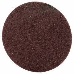 3M - 3/4" Diam, 240 Grit Aluminum Oxide Adhesive PSA Disc - Very Fine Grade, X Weighted Cloth Backing, For Bench Top Motors, Random Orbital Sanders - Apex Tool & Supply