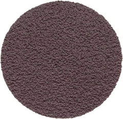 3M - 1" Diam, 120 Grit Aluminum Oxide Adhesive PSA Disc - Fine Grade, X Weighted Cloth Backing, For Bench Top Motors, Random Orbital Sanders - Apex Tool & Supply