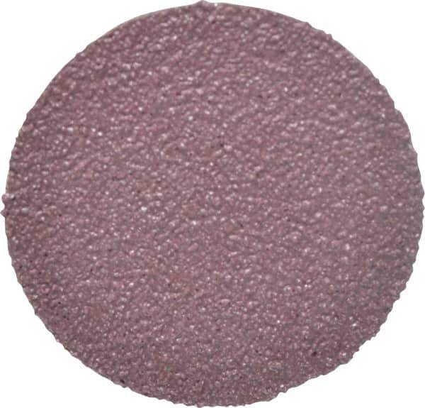 3M - 1-1/2" Diam, 60 Grit Aluminum Oxide Adhesive PSA Disc - Medium Grade, X Weighted Cloth Backing, For Bench Top Motors, Random Orbital Sanders - Apex Tool & Supply