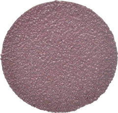 3M - 1-1/2" Diam, 60 Grit Aluminum Oxide Adhesive PSA Disc - Medium Grade, X Weighted Cloth Backing, For Bench Top Motors, Random Orbital Sanders - Apex Tool & Supply