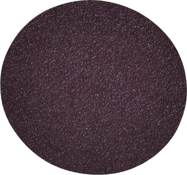 3M - 2" Diam, 80 Grit Aluminum Oxide Adhesive PSA Disc - Medium Grade, X Weighted Cloth Backing, For Bench Top Motors, Disc Sanders, Random Orbital Sanders - Apex Tool & Supply