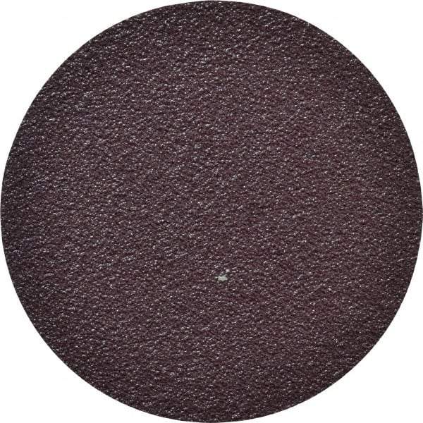 3M - 2" Diam, 100 Grit Aluminum Oxide Adhesive PSA Disc - Fine Grade, X Weighted Cloth Backing, For Bench Top Motors, Disc Sanders, Random Orbital Sanders - Apex Tool & Supply