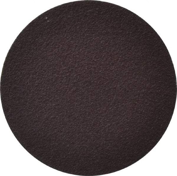 3M - 2" Diam, 120 Grit Aluminum Oxide Adhesive PSA Disc - Fine Grade, X Weighted Cloth Backing, For Bench Top Motors, Disc Sanders, Random Orbital Sanders - Apex Tool & Supply