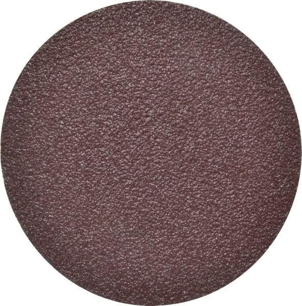 3M - 3" Diam, 80 Grit Aluminum Oxide Adhesive PSA Disc - Medium Grade, X Weighted Cloth Backing, For Bench Top Motors, Disc Sanders, Random Orbital Sanders - Apex Tool & Supply