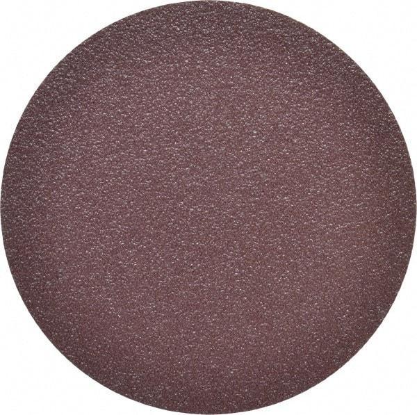 3M - 4" Diam, 60 Grit Aluminum Oxide Adhesive PSA Disc - Medium Grade, Maroon, X Weighted Backing, Flexible, Use with Random Orbital Sanders - Apex Tool & Supply