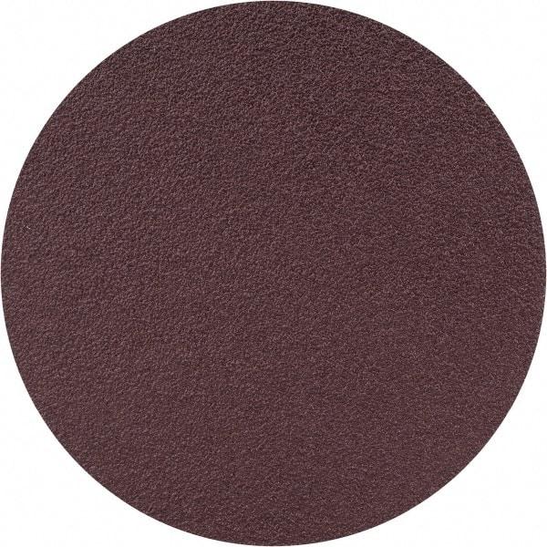 3M - 4" Diam, 80 Grit Aluminum Oxide Adhesive PSA Disc - Medium Grade, X Weighted Cloth Backing, For Bench Top Motors, Disc Sanders, Random Orbital Sanders - Apex Tool & Supply