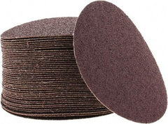 3M - 5" Diam, 40 Grit Aluminum Oxide Adhesive PSA Disc - Coarse Grade, X Weighted Cloth Backing, For Bench Top Motors, Random Orbital Sanders - Apex Tool & Supply