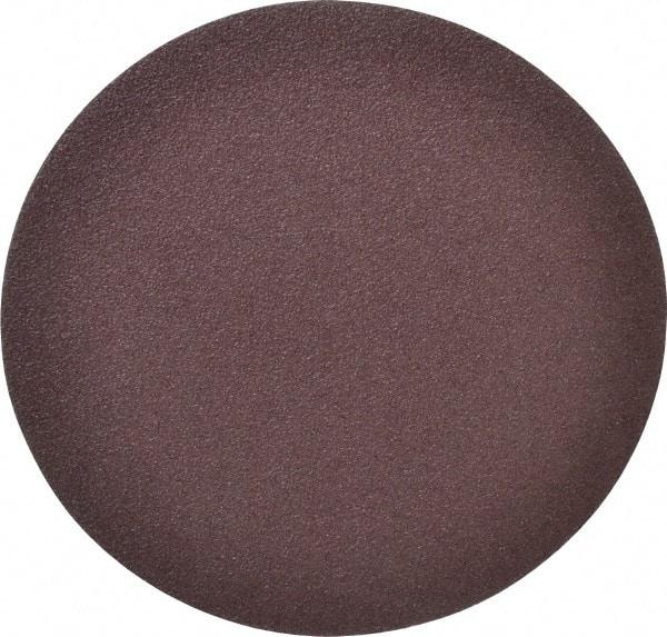 3M - 8" Diam, 40 Grit Aluminum Oxide Adhesive PSA Disc - Coarse Grade, X Weighted Cloth Backing, For Bench Top Motors, Random Orbital Sanders - Apex Tool & Supply