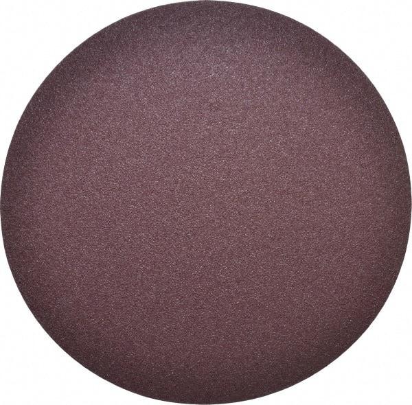 3M - 15" Diam, 36 Grit Aluminum Oxide Adhesive PSA Disc - Very Coarse Grade, X Weighted Cloth Backing, For Bench Top Motors, Random Orbital Sanders - Apex Tool & Supply