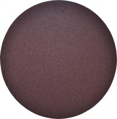 3M - 16" Diam, 36 Grit Aluminum Oxide Adhesive PSA Disc - Very Coarse Grade, X Weighted Cloth Backing, For Bench Top Motors, Random Orbital Sanders - Apex Tool & Supply