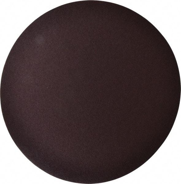 3M - 16" Diam, 40 Grit Aluminum Oxide Adhesive PSA Disc - Coarse Grade, X Weighted Cloth Backing, For Bench Top Motors, Random Orbital Sanders - Apex Tool & Supply