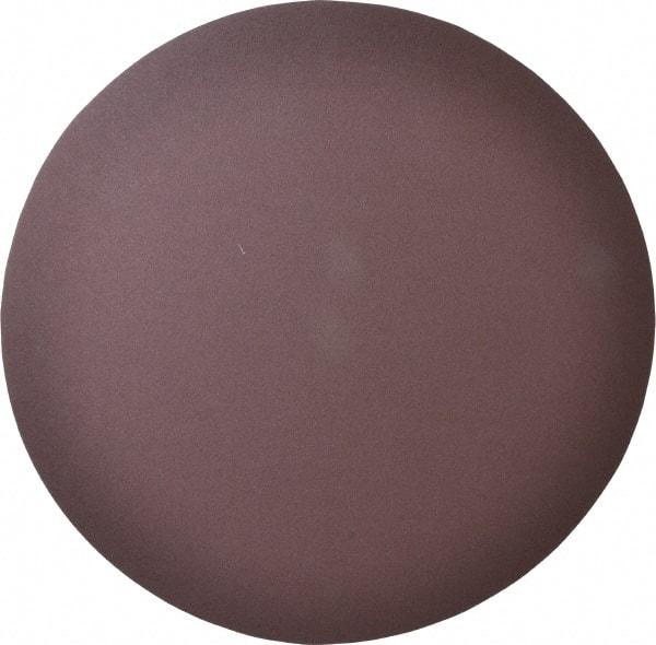 3M - 16" Diam, 80 Grit Aluminum Oxide Adhesive PSA Disc - Medium Grade, X Weighted Cloth Backing, For Bench Top Motors, Random Orbital Sanders - Apex Tool & Supply