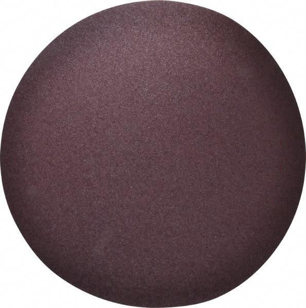 3M - 18" Diam, 36 Grit Aluminum Oxide Adhesive PSA Disc - Very Coarse Grade, X Weighted Cloth Backing, For Bench Top Motors, Random Orbital Sanders - Apex Tool & Supply
