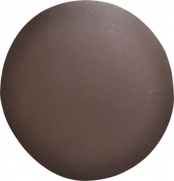 3M - 18" Diam, 80 Grit Aluminum Oxide Adhesive PSA Disc - Medium Grade, X Weighted Cloth Backing, For Bench Top Motors, Random Orbital Sanders - Apex Tool & Supply