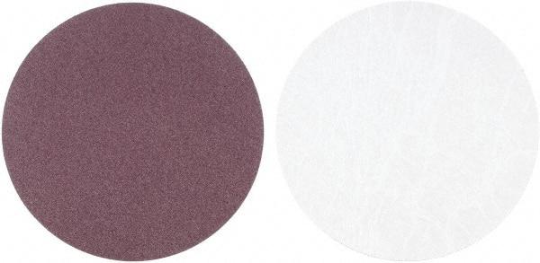 3M - 20" Diam, 36 Grit Aluminum Oxide Adhesive PSA Disc - Very Coarse Grade, Maroon, X Weighted Backing, Flexible, Use with Random Orbital Sanders - Apex Tool & Supply