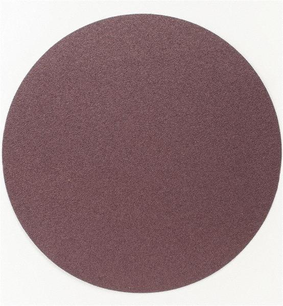 3M - 20" Diam, 40 Grit Aluminum Oxide Adhesive PSA Disc - Coarse Grade, X Weighted Cloth Backing, For Bench Top Motors, Random Orbital Sanders - Apex Tool & Supply