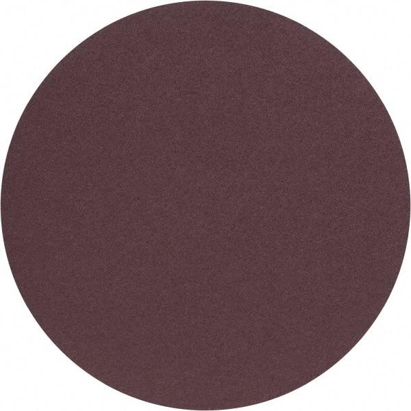 3M - 20" Diam, 50 Grit Aluminum Oxide Adhesive PSA Disc - Coarse Grade, X Weighted Cloth Backing, For Bench Top Motors, Random Orbital Sanders - Apex Tool & Supply