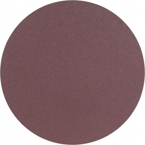 3M - 20" Diam, 80 Grit Aluminum Oxide Adhesive PSA Disc - Medium Grade, X Weighted Cloth Backing, For Bench Top Motors, Random Orbital Sanders - Apex Tool & Supply