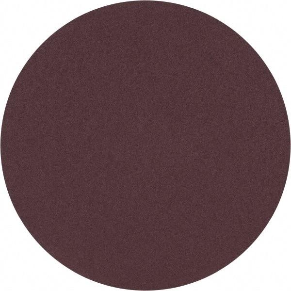 3M - 24" Diam, 40 Grit Aluminum Oxide Adhesive PSA Disc - Coarse Grade, X Weighted Cloth Backing, For Bench Top Motors, Random Orbital Sanders - Apex Tool & Supply