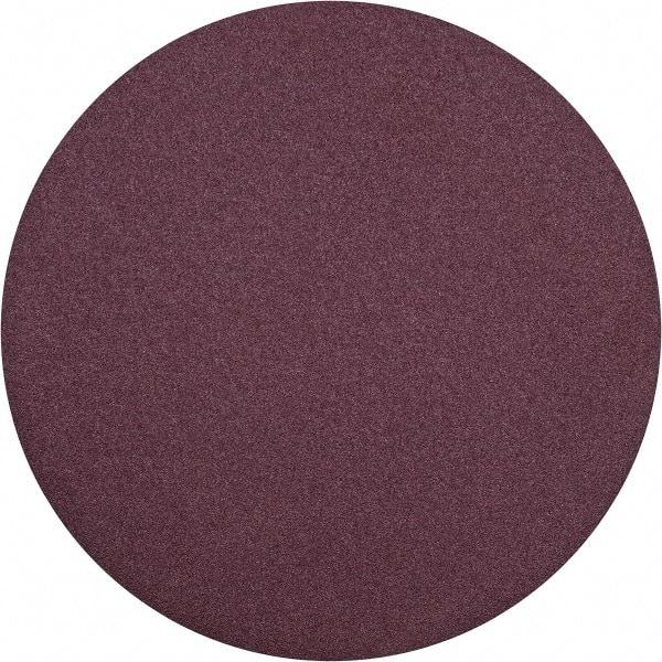 3M - 30" Diam, 36 Grit Aluminum Oxide Adhesive PSA Disc - Very Coarse Grade, X Weighted Cloth Backing, For Bench Top Motors, Random Orbital Sanders - Apex Tool & Supply