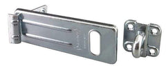 Master Lock - 4-1/2 Inch Long, Hasp - Steel - Apex Tool & Supply