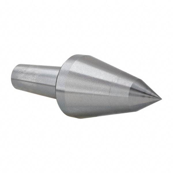 Riten - 4MT Taper, 1/2" Point Diam, Hardened Tool Steel Lathe Tracer Point - 1-13/16" OAL - Apex Tool & Supply