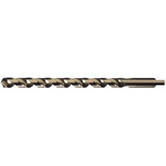 Cleveland - 31/64" 118° Spiral Flute Cobalt Taper Length Drill Bit - Apex Tool & Supply