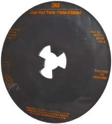 3M - 9" Max Diam, Abrasive Disc Face Plate - 6,500 RPM - Apex Tool & Supply