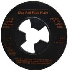 3M - 5" Max Diam, Abrasive Disc Face Plate - 5/8-11, 9,500 RPM - Apex Tool & Supply