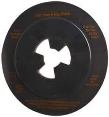 3M - 7" Max Diam, Abrasive Disc Face Plate - 5/8-11, 7,000 RPM - Apex Tool & Supply