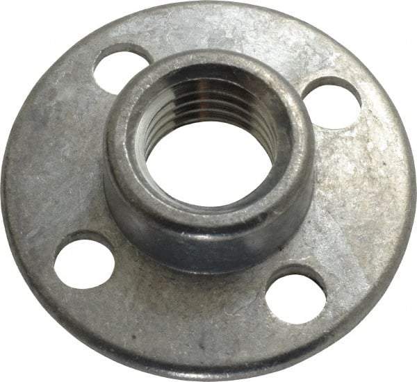3M - 5/8" Max Diam, Abrasive Disc Retainer Nut - 5/8-11 Female, 5/8" Long - Apex Tool & Supply
