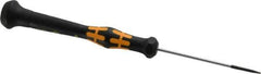 Wera - Electronic/Electrostatic Slotted Screwdriver - Round Shank, Ergonomic Handle - Apex Tool & Supply