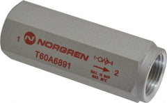 Norgren - 3/4" NPT High Flow Air Fuse - 0 to 232 psi, Shutoff Valve & Aluminum Material - Apex Tool & Supply