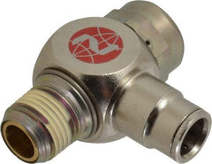 Norgren - 1/2" Tube x 1/2" NPTF Pilot Operated Check Valve - 15 to 150 psi & Brass Material - Apex Tool & Supply