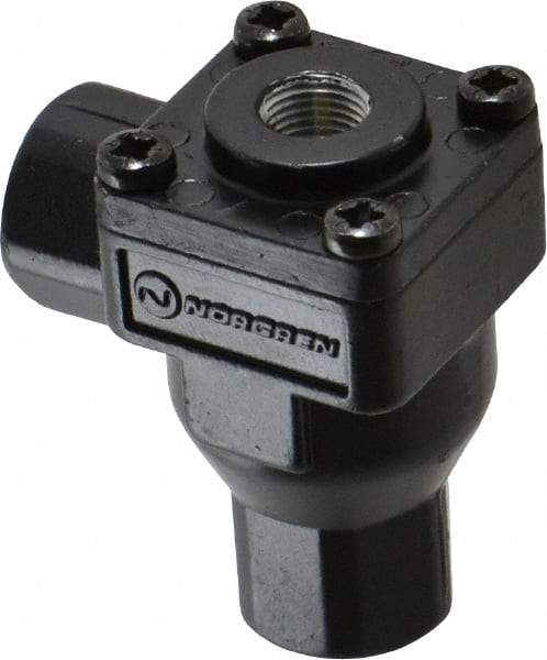 Norgren - 1/8" NPT Quick Exhaust Valve - 7 to 145 psi, Zinc Material - Apex Tool & Supply