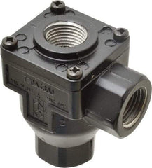 Norgren - 1/2" NPT Quick Exhaust Valve - 7 to 145 psi, Zinc Material - Apex Tool & Supply