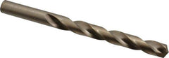 Triumph Twist Drill - 29/64" 135° Cobalt Jobber Drill - Oxide/Gold Finish, Right Hand Cut, Spiral Flute, Straight Shank, 5-5/8" OAL, Split Point - Apex Tool & Supply