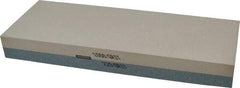 Norton - 8" Long x 3" Wide x 1" Thick, Sharpening Stone - Rectangle, 220/1000 Grit, Very Fine, Ultra Fine Grade - Apex Tool & Supply