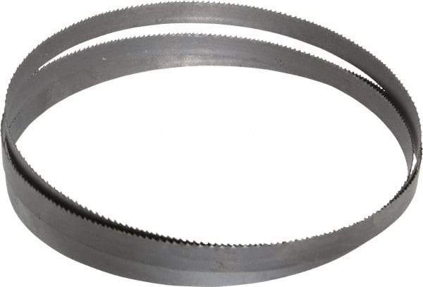 Lenox - 10 to 14 TPI, 5' 4-1/2" Long x 1/2" Wide x 0.02" Thick, Welded Band Saw Blade - Bi-Metal, Toothed Edge, Modified Raker Tooth Set, Flexible Back, Contour Cutting - Apex Tool & Supply