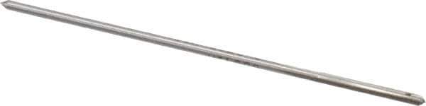 Interstate - 0.079" High Speed Steel 4 Flute Chucking Reamer - Straight Flute, Straight Shank - Apex Tool & Supply