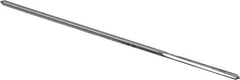 Interstate - 0.0795" High Speed Steel 4 Flute Chucking Reamer - Straight Flute, Straight Shank - Apex Tool & Supply