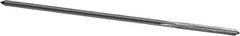 Interstate - 0.09" High Speed Steel 4 Flute Chucking Reamer - Straight Flute, Straight Shank - Apex Tool & Supply