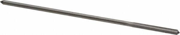 Interstate - 0.0905" High Speed Steel Chucking Reamer - Straight Flute, Straight Shank - Apex Tool & Supply