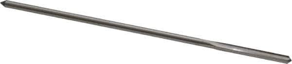 Interstate - 0.0915" High Speed Steel Chucking Reamer - Straight Flute, Straight Shank - Apex Tool & Supply
