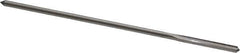 Interstate - 0.0915" High Speed Steel Chucking Reamer - Straight Flute, Straight Shank - Apex Tool & Supply