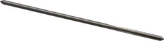 Interstate - 0.0925" High Speed Steel 4 Flute Chucking Reamer - Straight Flute, Straight Shank - Apex Tool & Supply