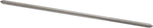Interstate - 0.0955" High Speed Steel 4 Flute Chucking Reamer - Straight Flute, Straight Shank - Apex Tool & Supply
