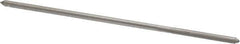 Interstate - 0.0955" High Speed Steel 4 Flute Chucking Reamer - Straight Flute, Straight Shank - Apex Tool & Supply